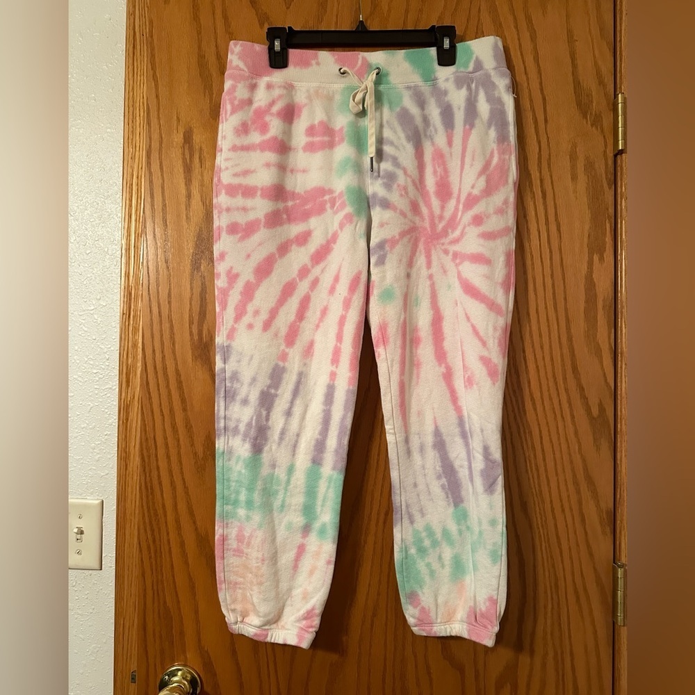 n:Philanthropy Tie Dye Athletic Joggers - Size XL
